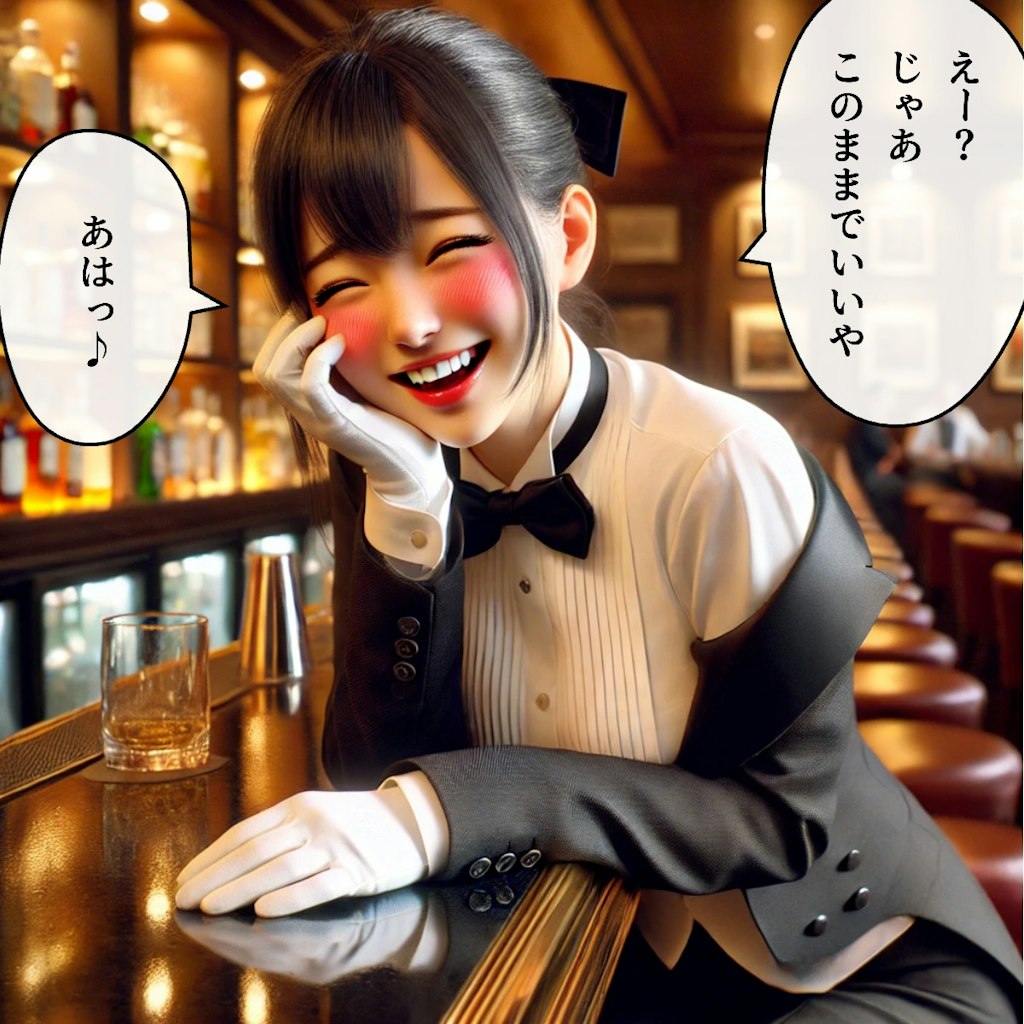 執事ちゃんバー 〜 メイド23号（渚）の場合