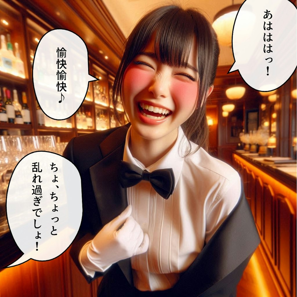執事ちゃんバー 〜 メイド23号（渚）の場合