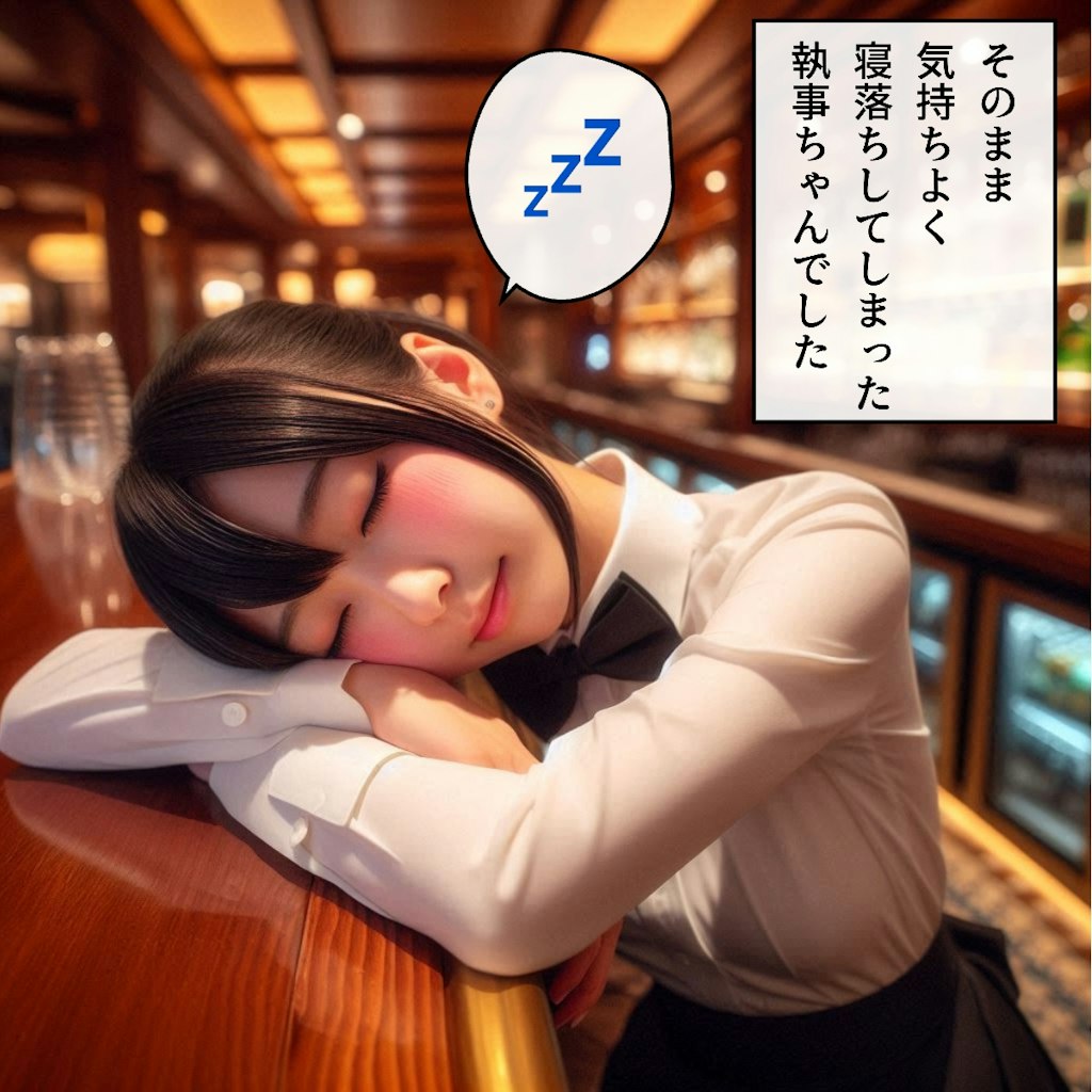 執事ちゃんバー 〜 メイド23号（渚）の場合