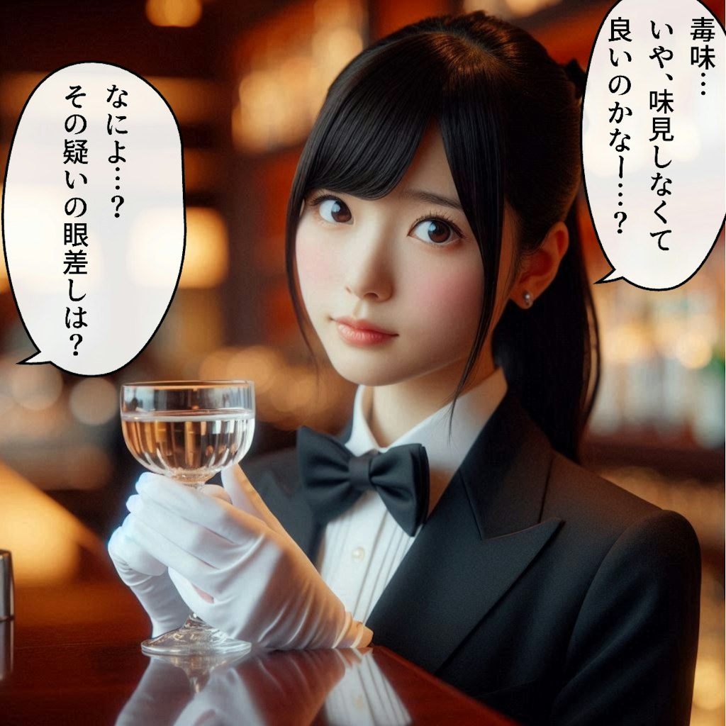 執事ちゃんバー 〜 メイド23号（渚）の場合