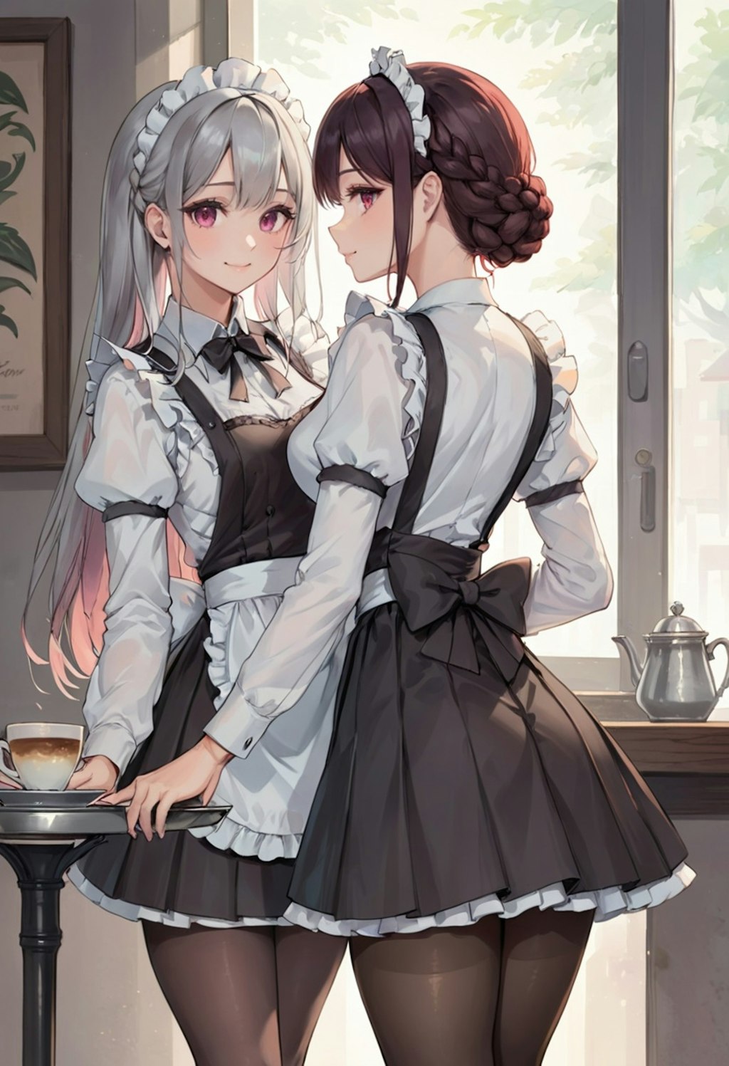 cafe maid S4_1 新人と先輩