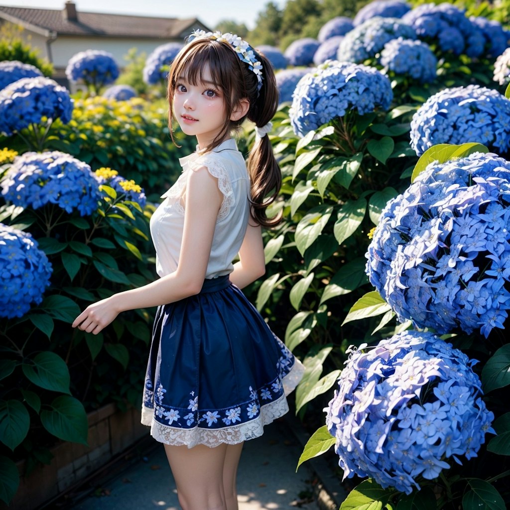 Plumbago Flower Girl