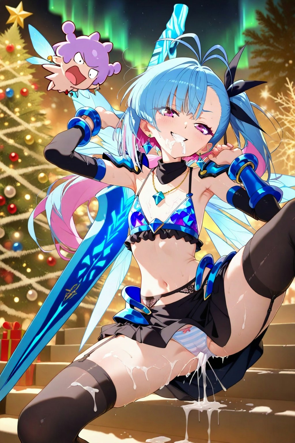 ガンギマリの女剣士