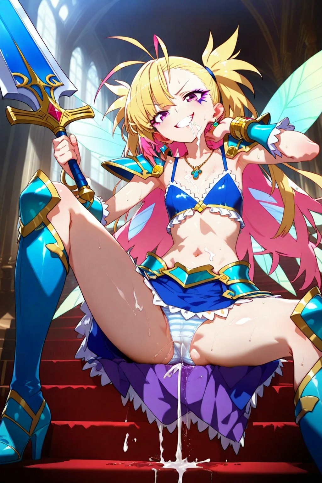 ガンギマリの女剣士
