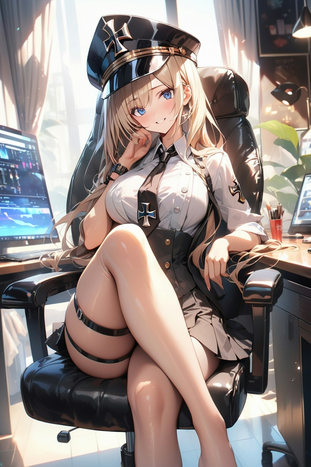 金髪軍服２