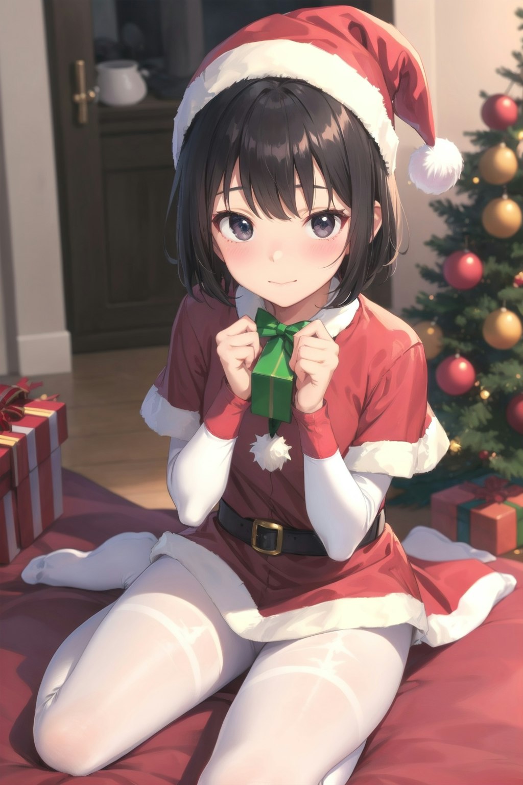 え、えーっとメリークリスマス…