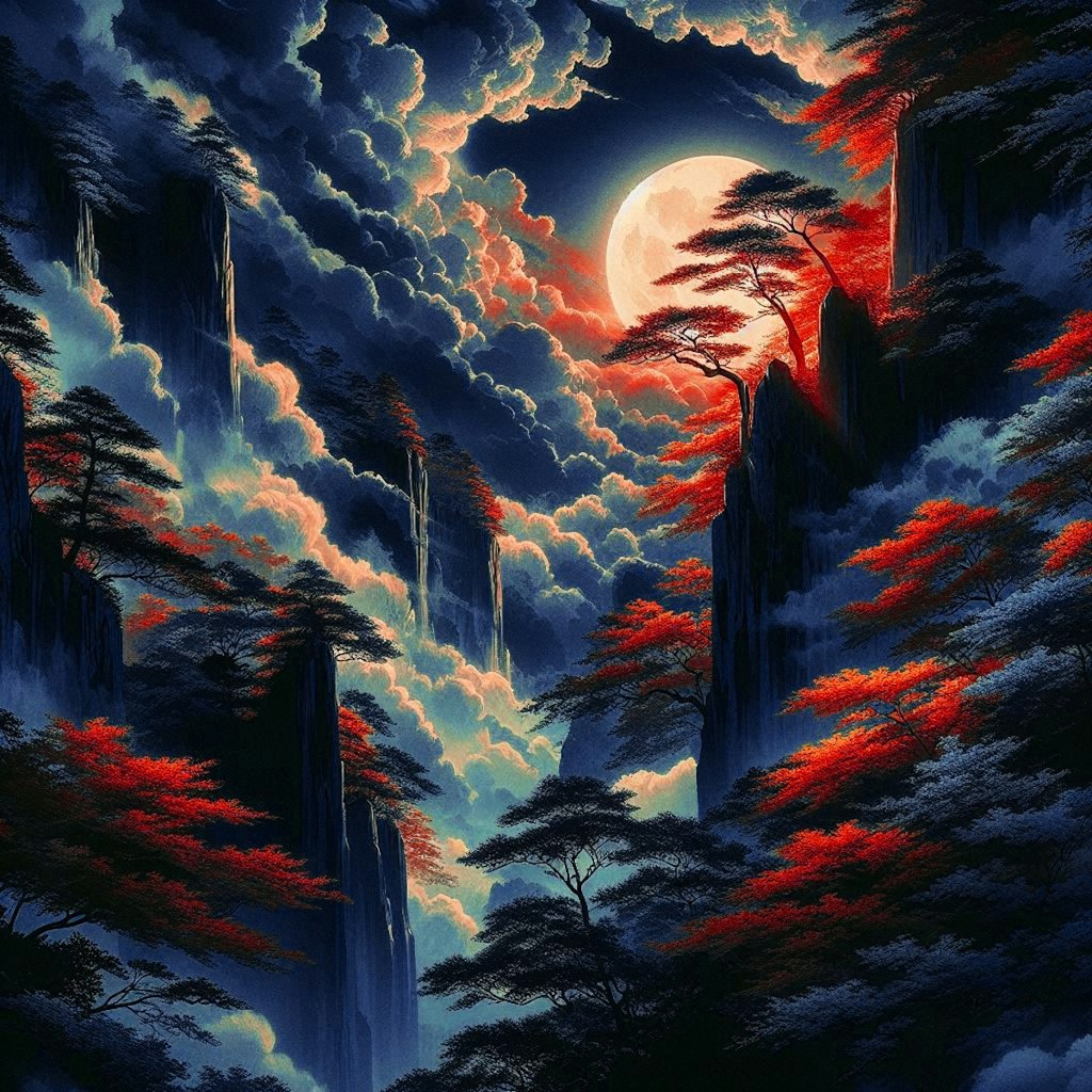 月に叢雲