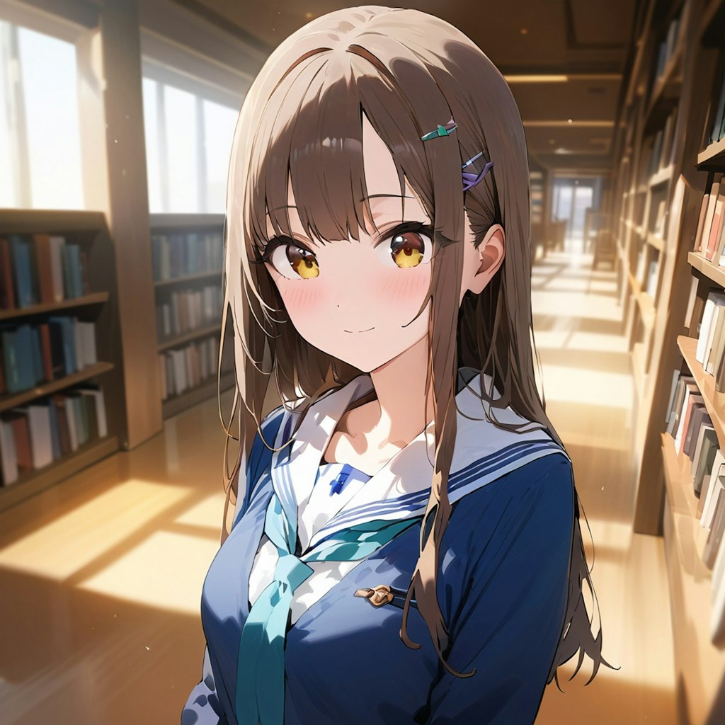 図書館女子