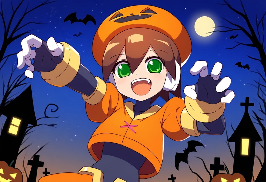 ロックマンZX　エール　ハロウィン