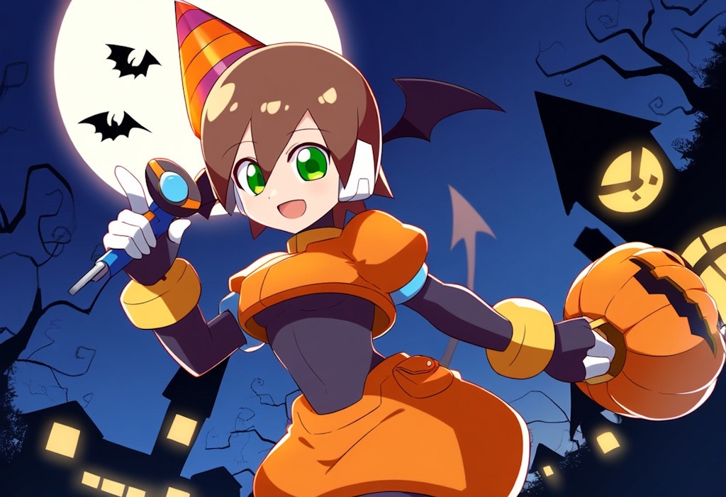 ロックマンZX　エール　ハロウィン