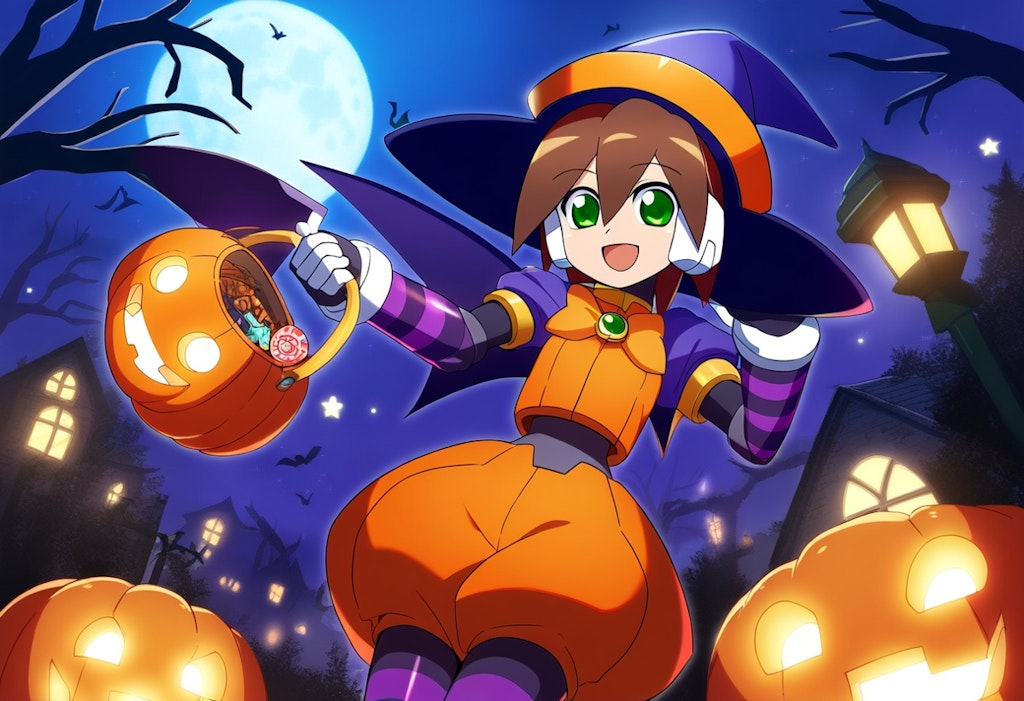 ロックマンZX　エール　ハロウィン