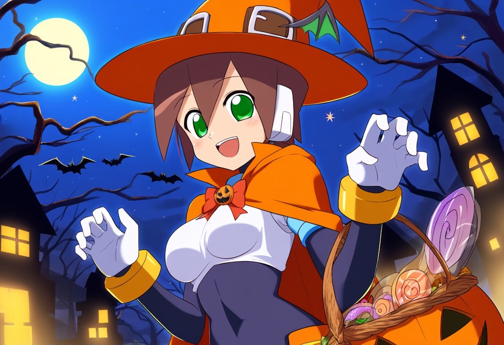 ロックマンZX　エール　ハロウィン