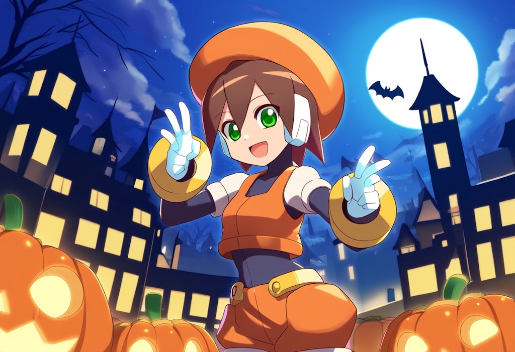 ロックマンZX　エール　ハロウィン