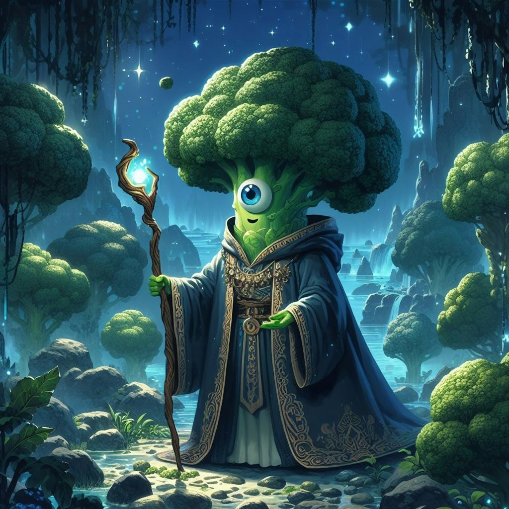 緑の賢者 -Broccoli Sage-
