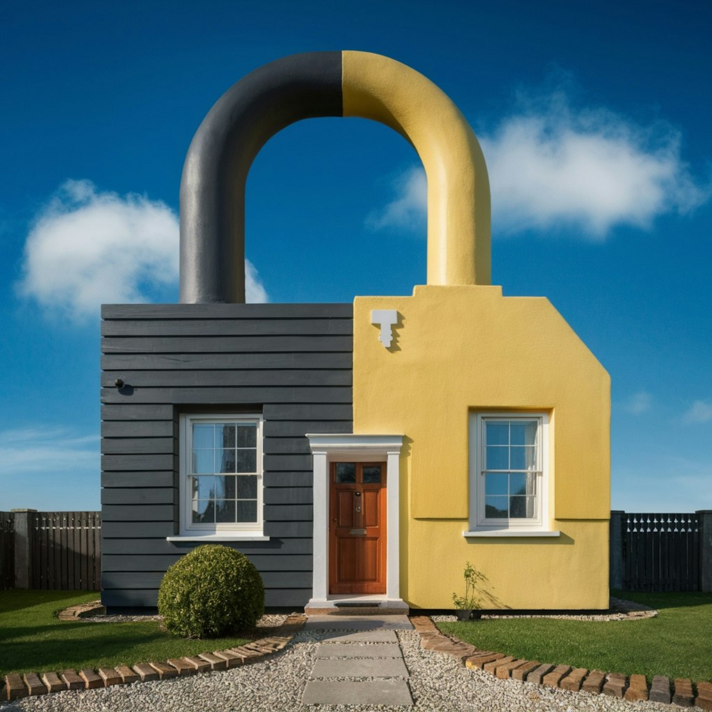 鍵と錠前の家