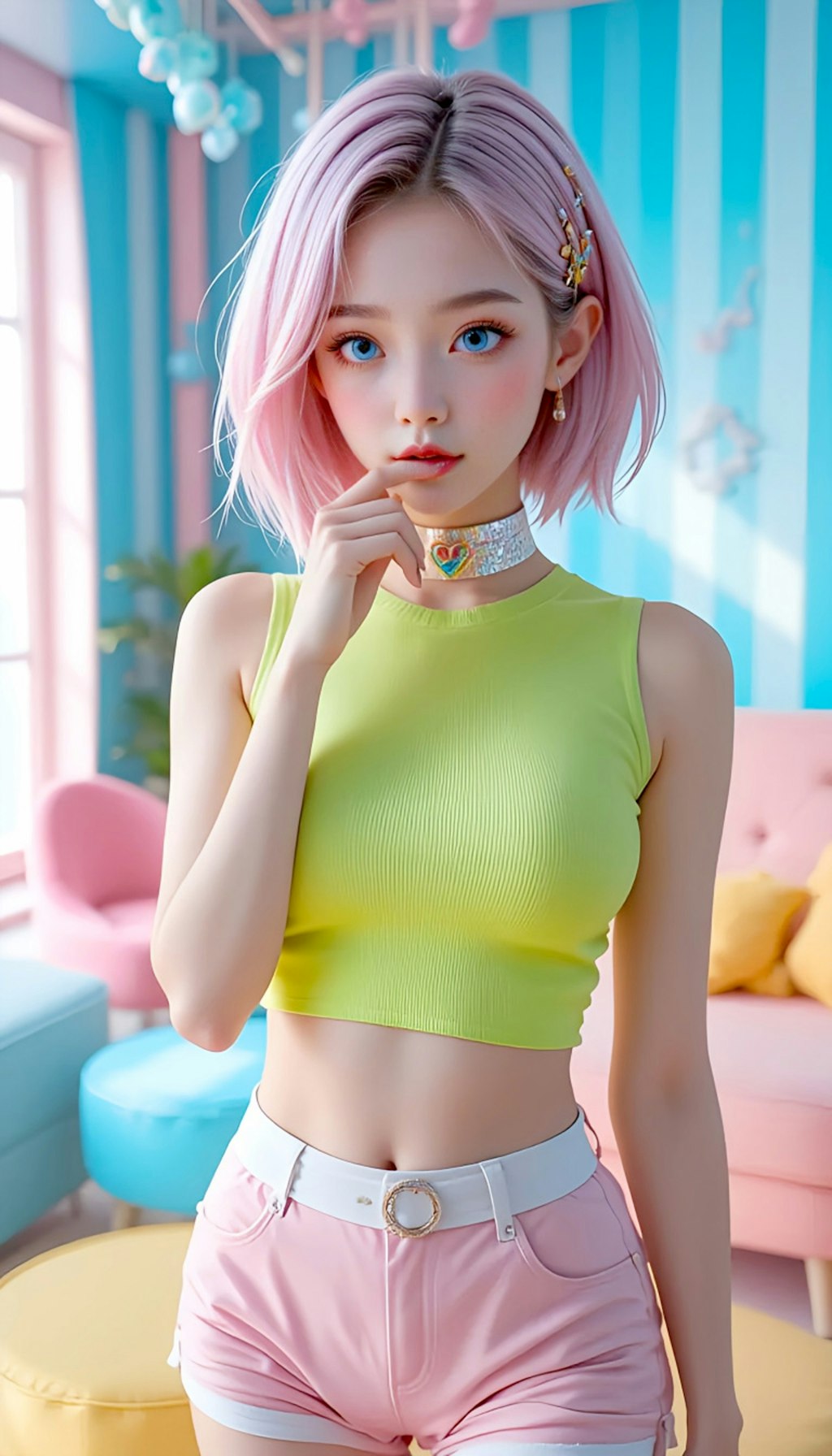 パステルの君