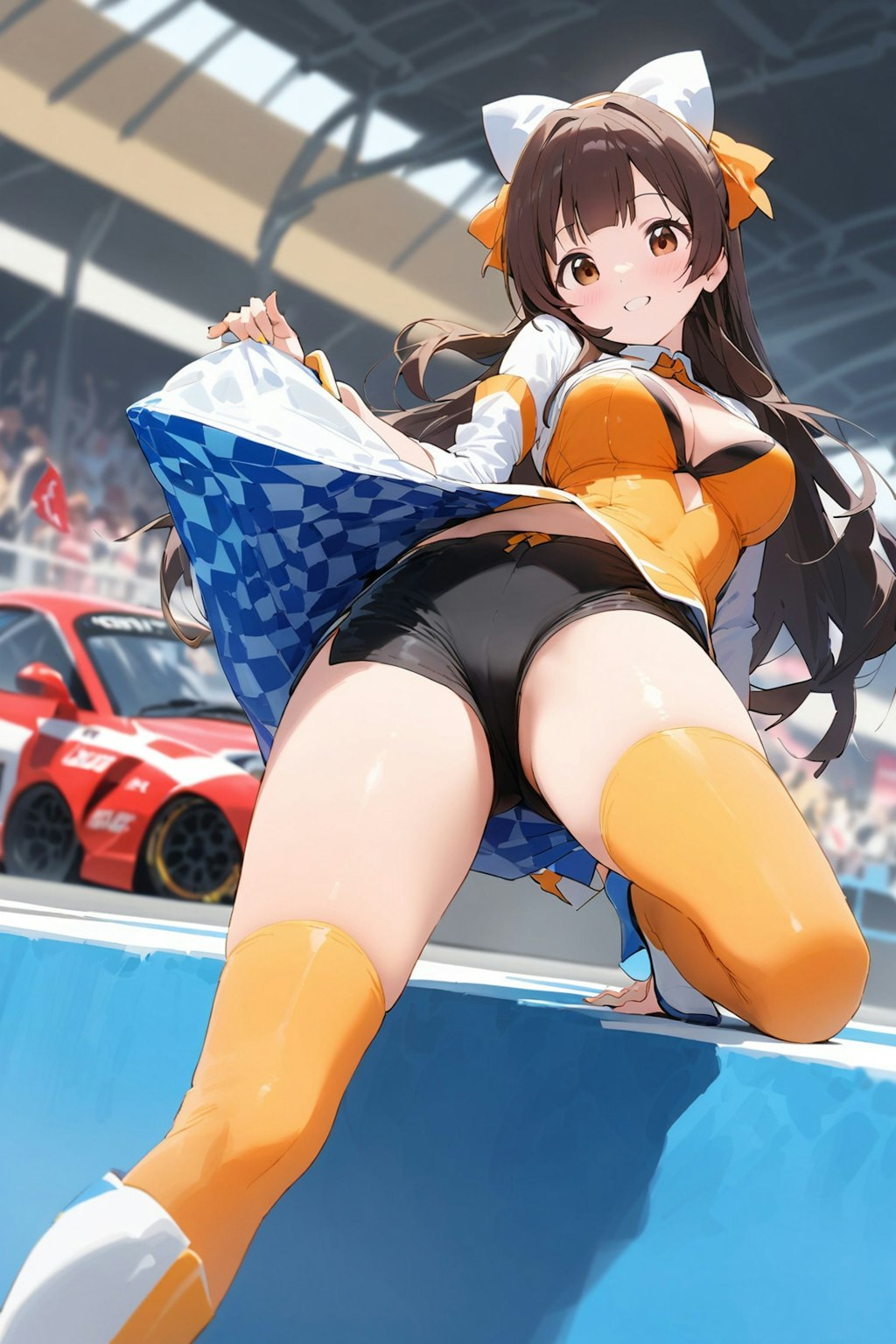 Grid girl