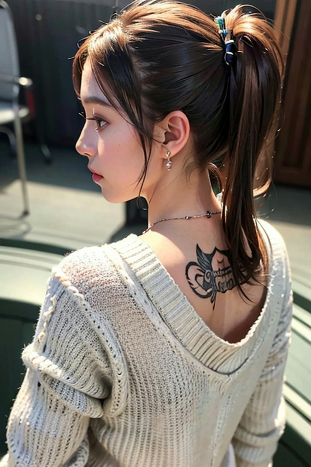 A050 Tattoo Girl Friends Vol.40