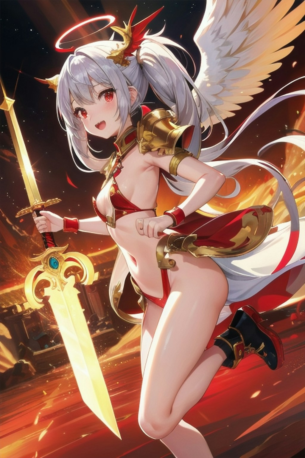 美少女魔法少女竜戦士騎士