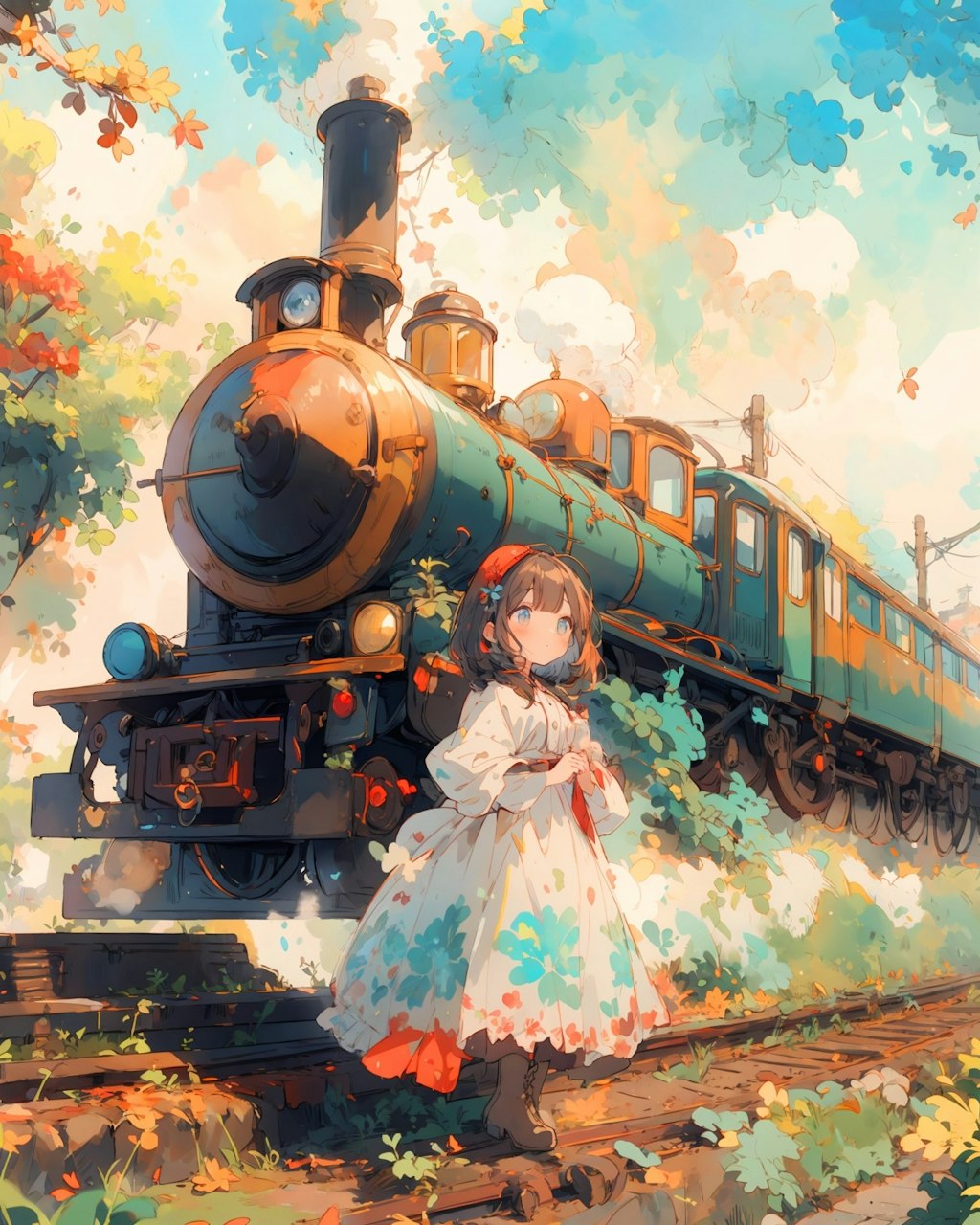 鉄道と少女