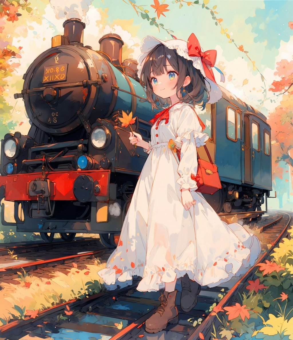 鉄道と少女