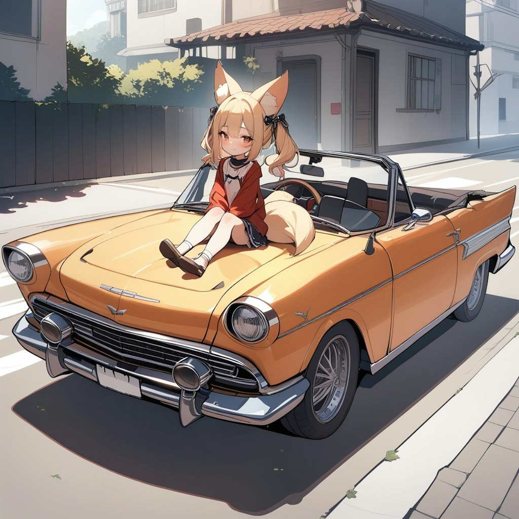 4/5　オープンカーの日