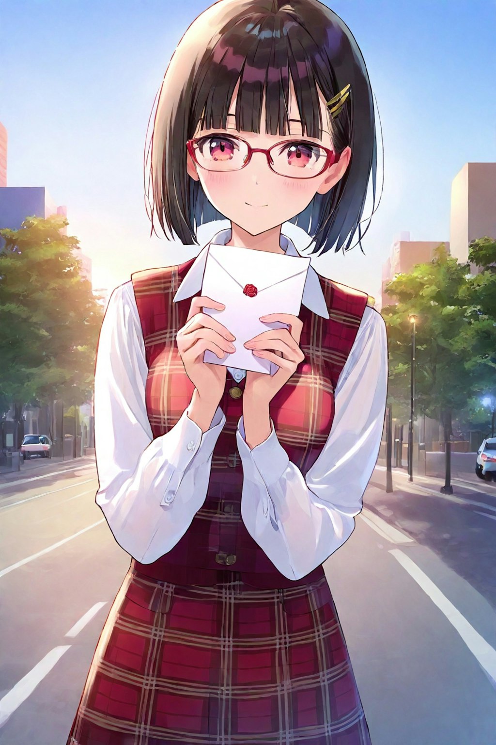 メガネちゃん👓✨からのお手紙……💕