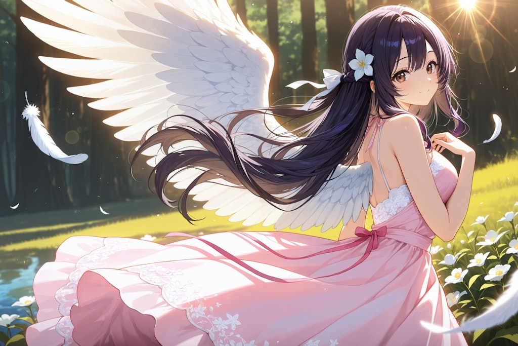 天使さん頑張ります
