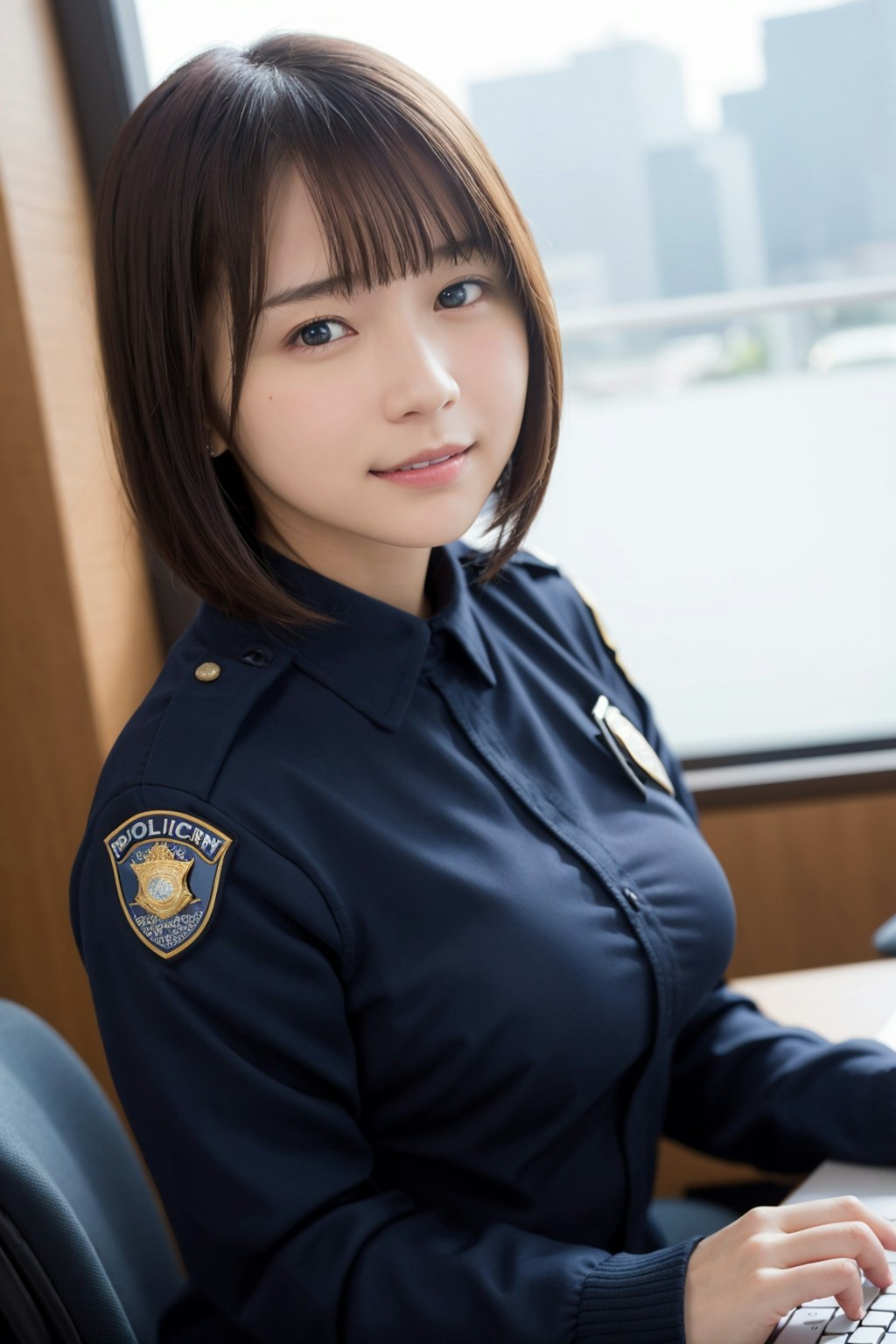 女性警察官