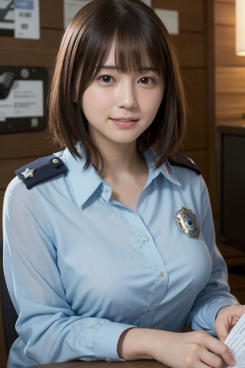 女性警察官