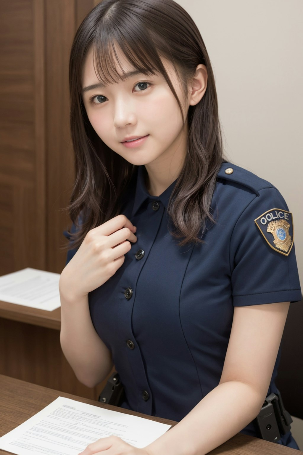 女性警察官