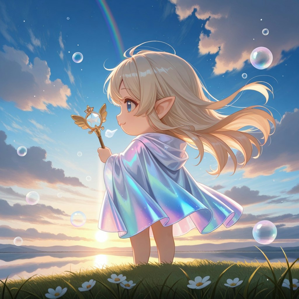 シャボン玉の魔法