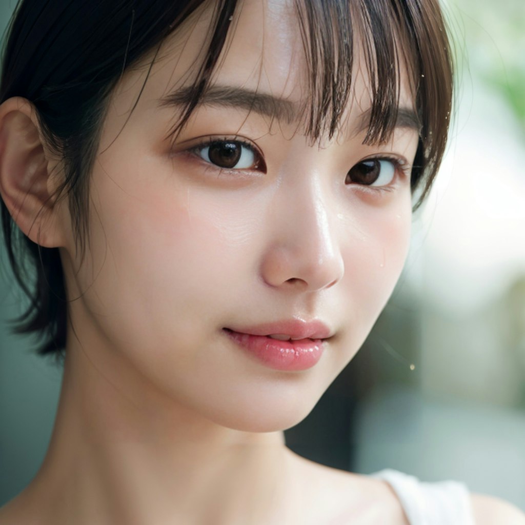 顔アップ