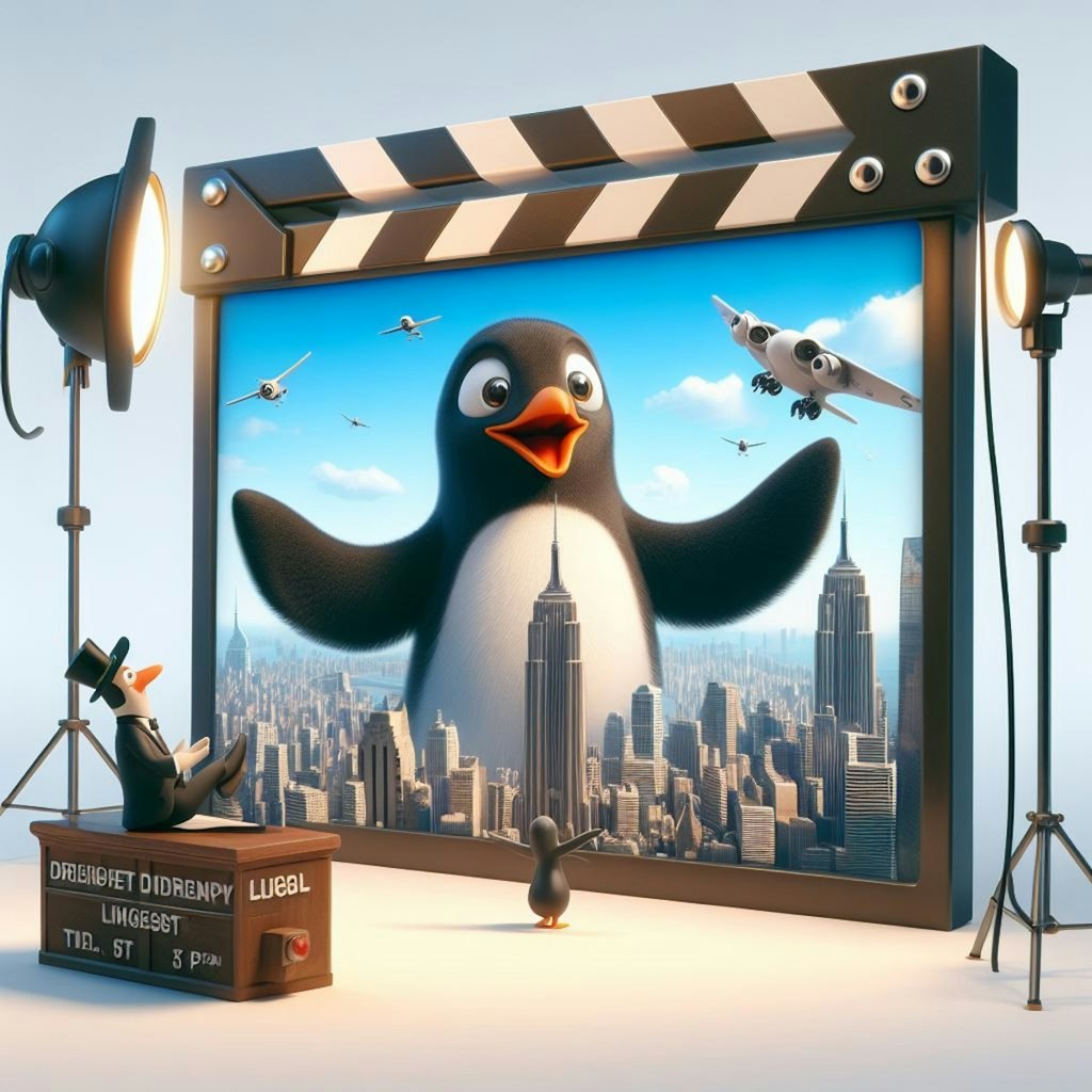 感性に訴えかけるペンギンのモキュメンタリー「飛べない夢」