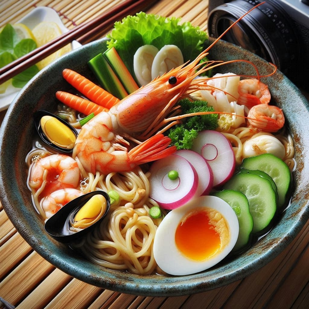 seafood noodle撮影会