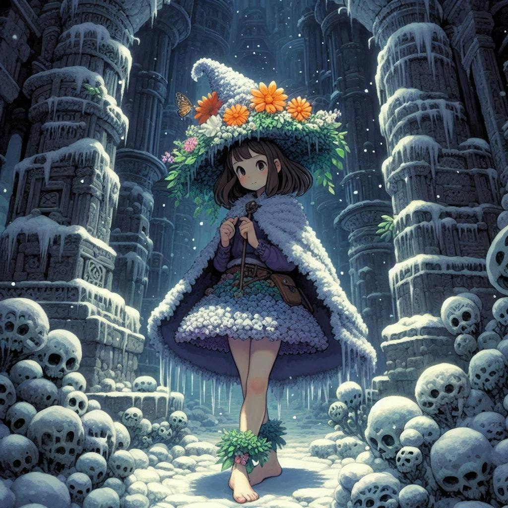 魔女と雪シリーズ