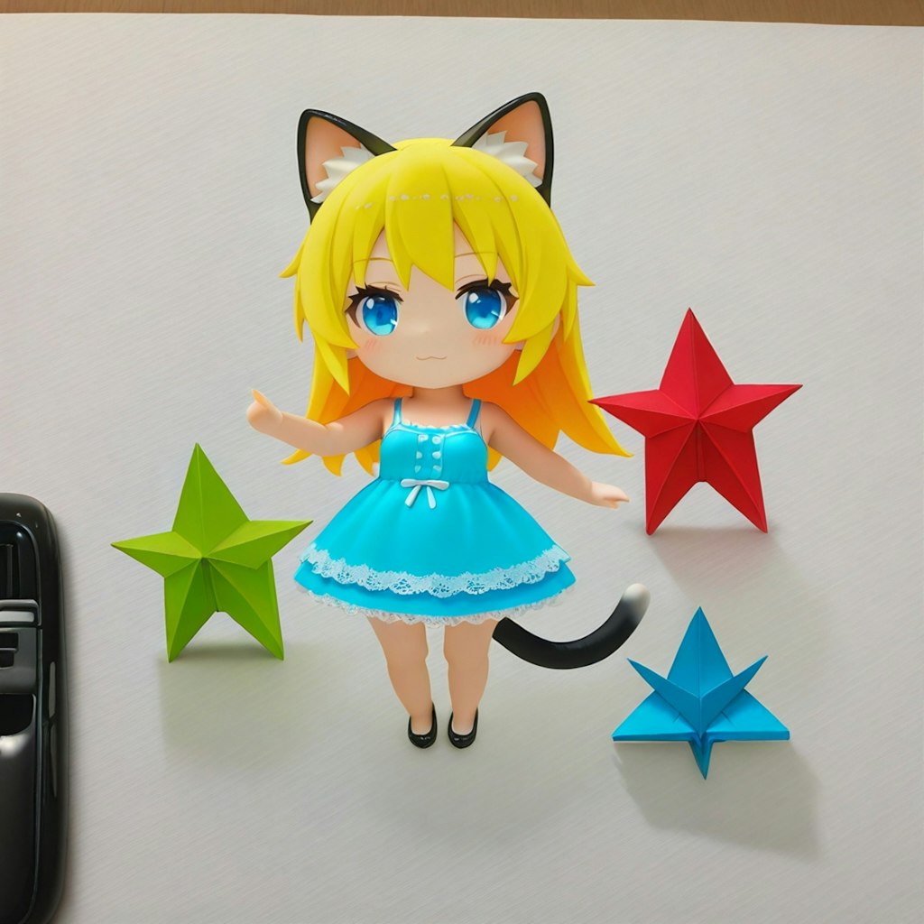 ネコミミ少女フィギュア
