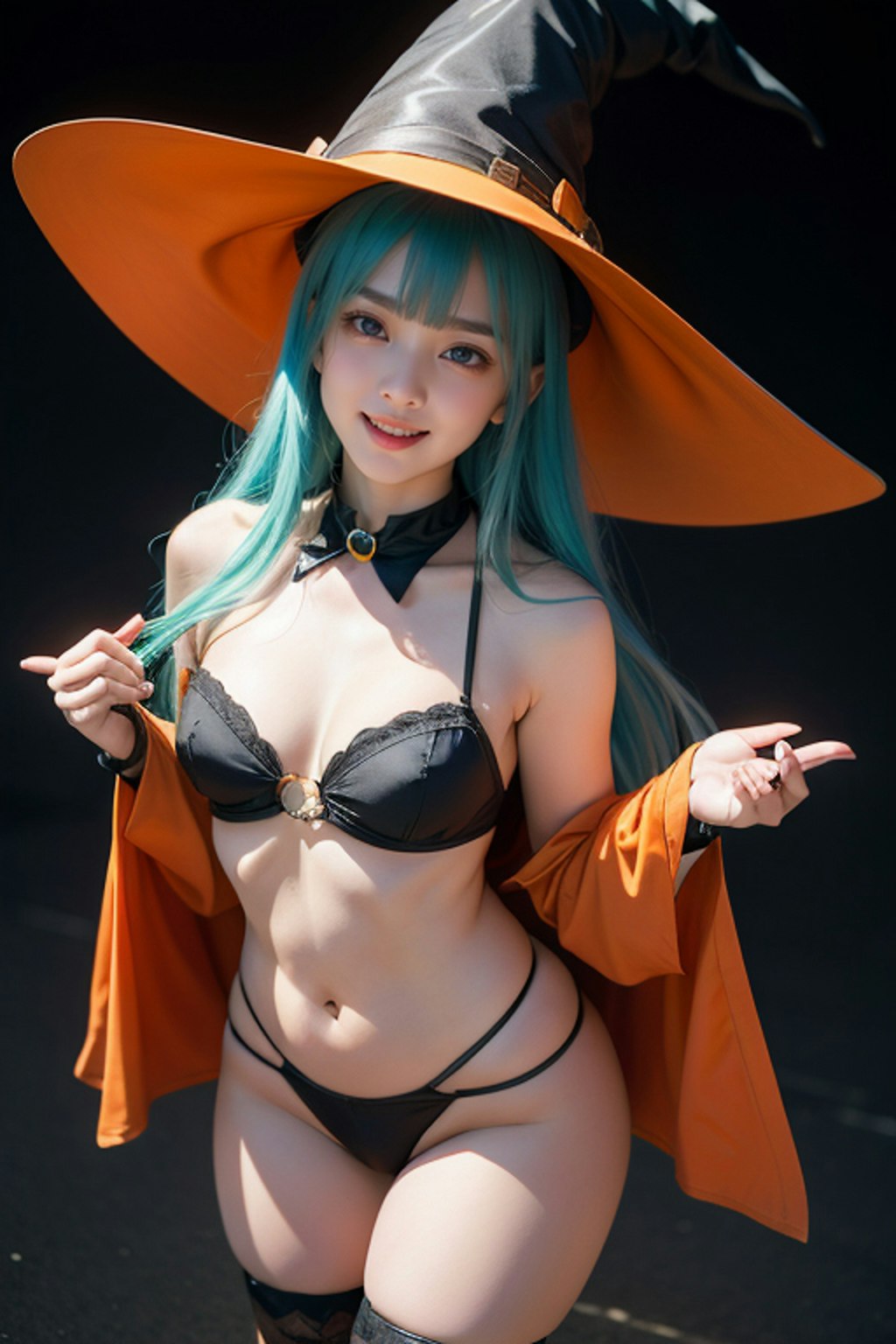 ハロウィンコスプレ アクア6