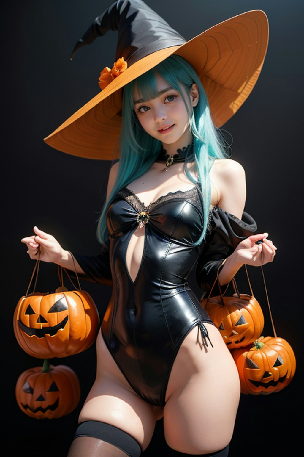 ハロウィンコスプレ アクア6