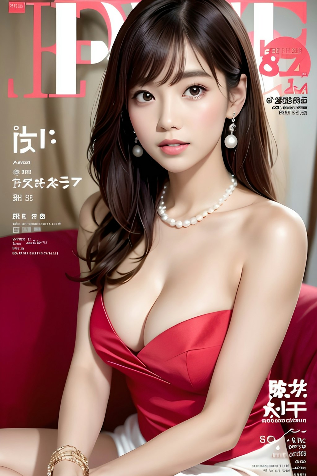 雑誌の表紙を飾る れなちゃん（３）