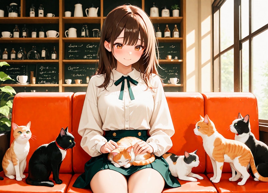 猫カフェ