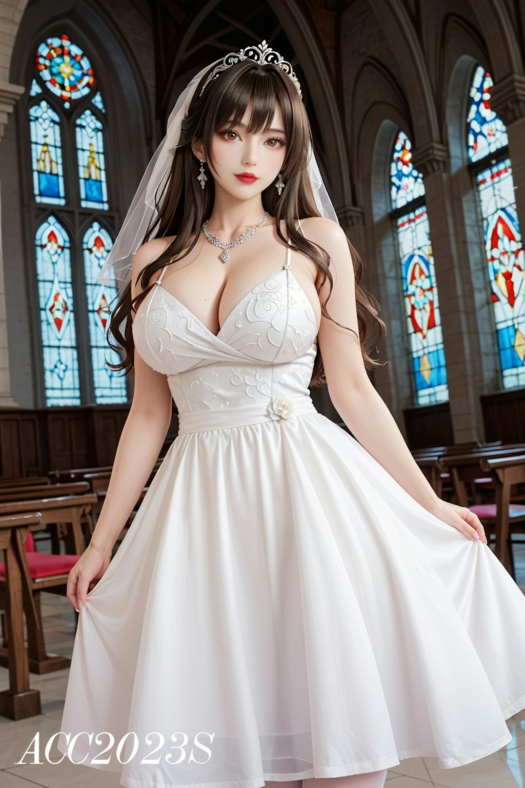 Girl in Wedding Dress