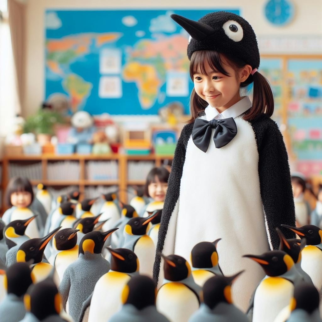 【謎画像】ペンギン幼稚園