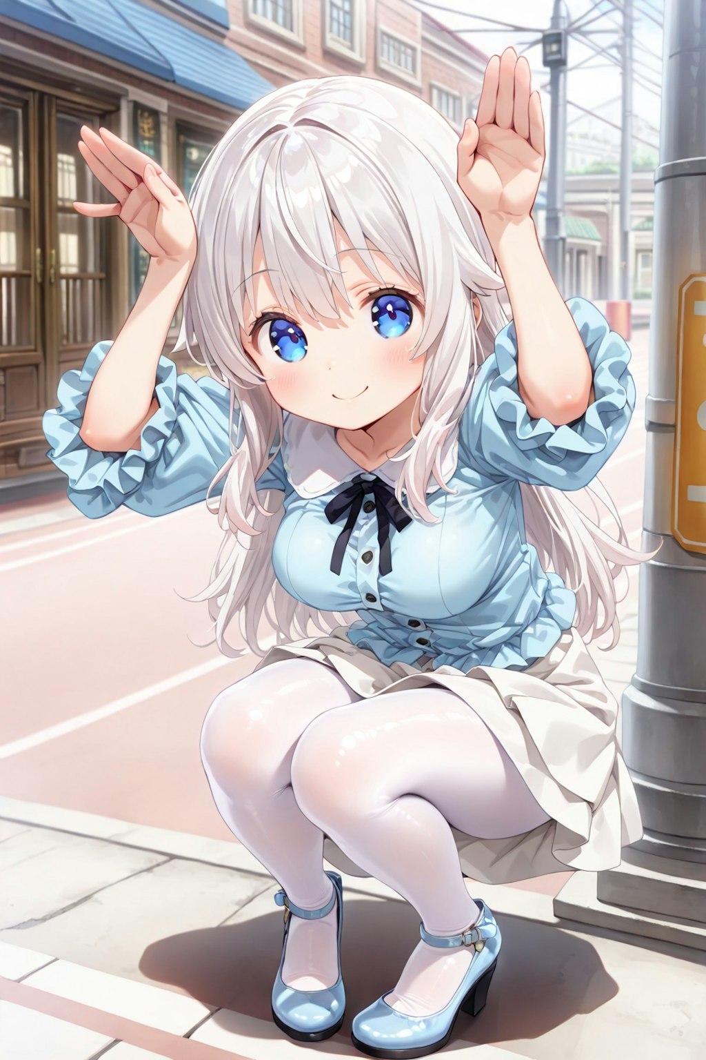 うさぎのポーズ
