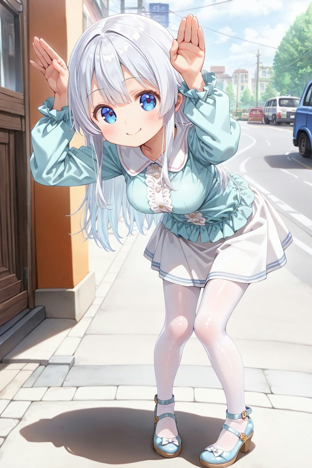 うさぎのポーズ