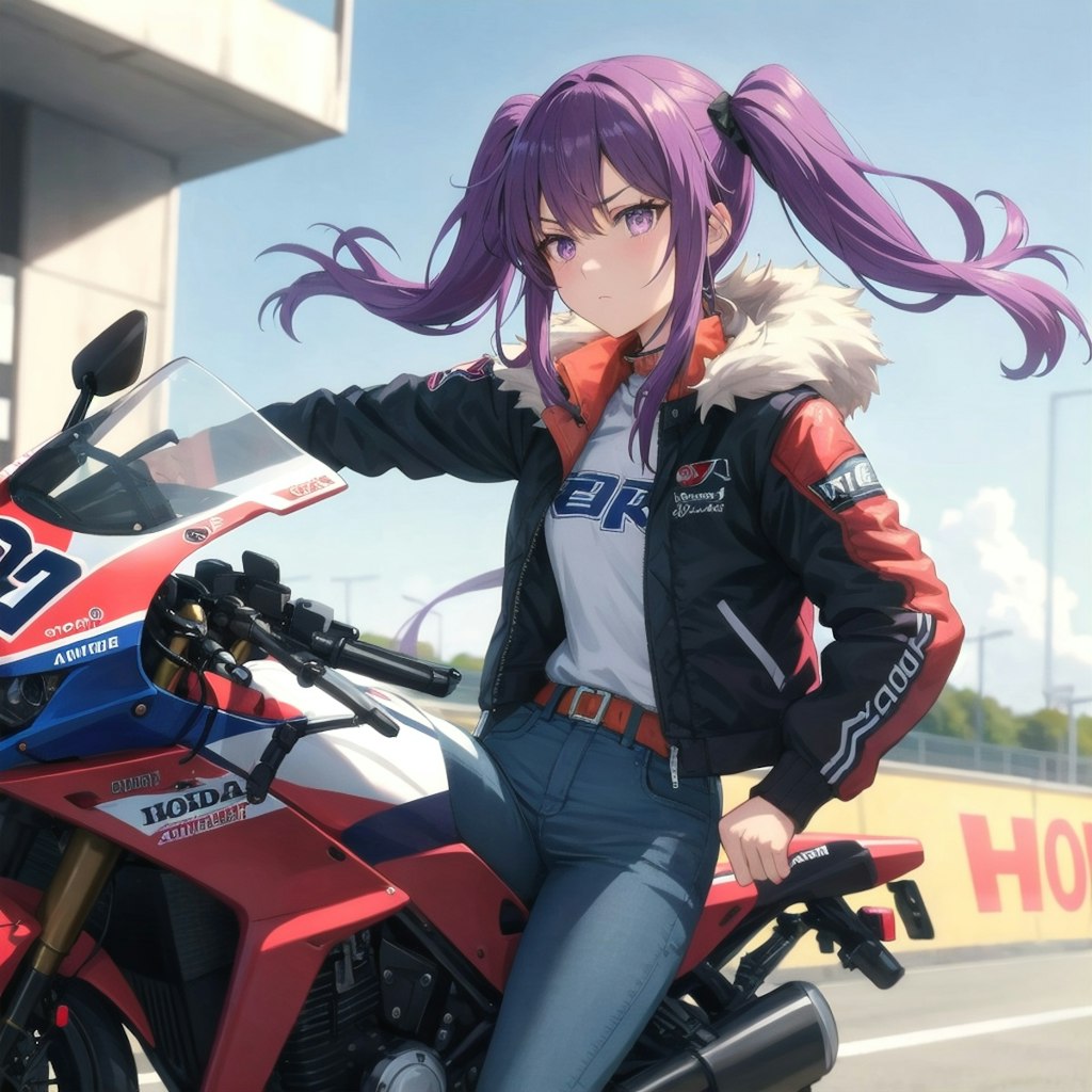 バイク女子