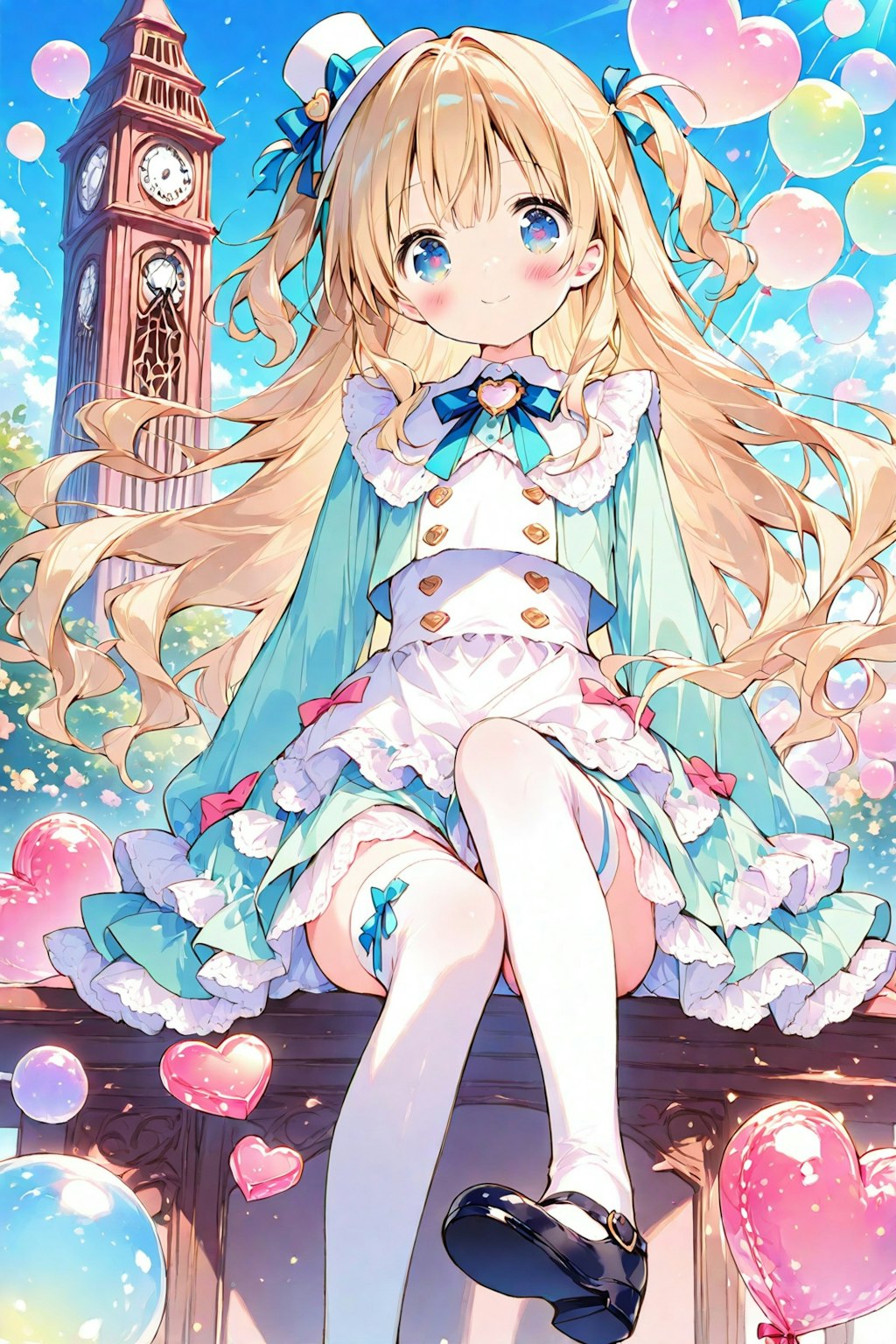 時計台の少女