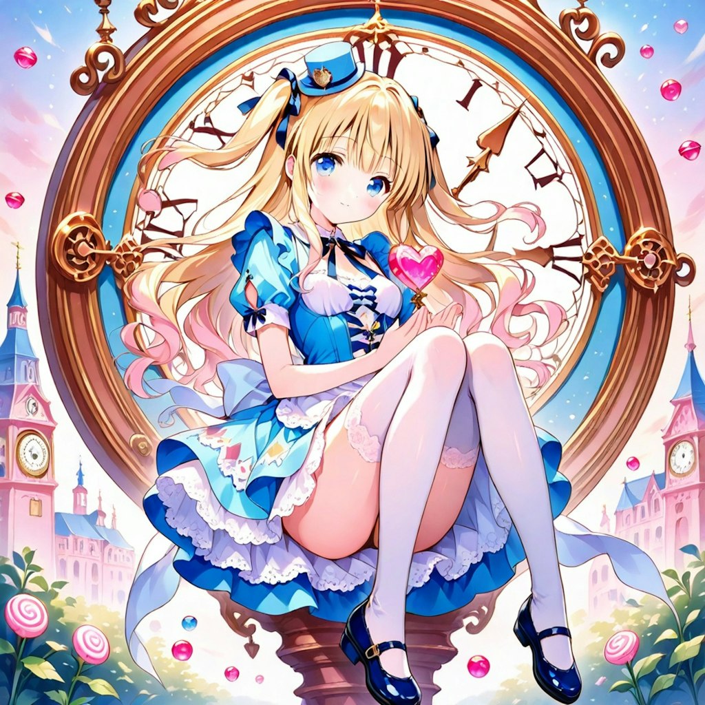 時計台の少女
