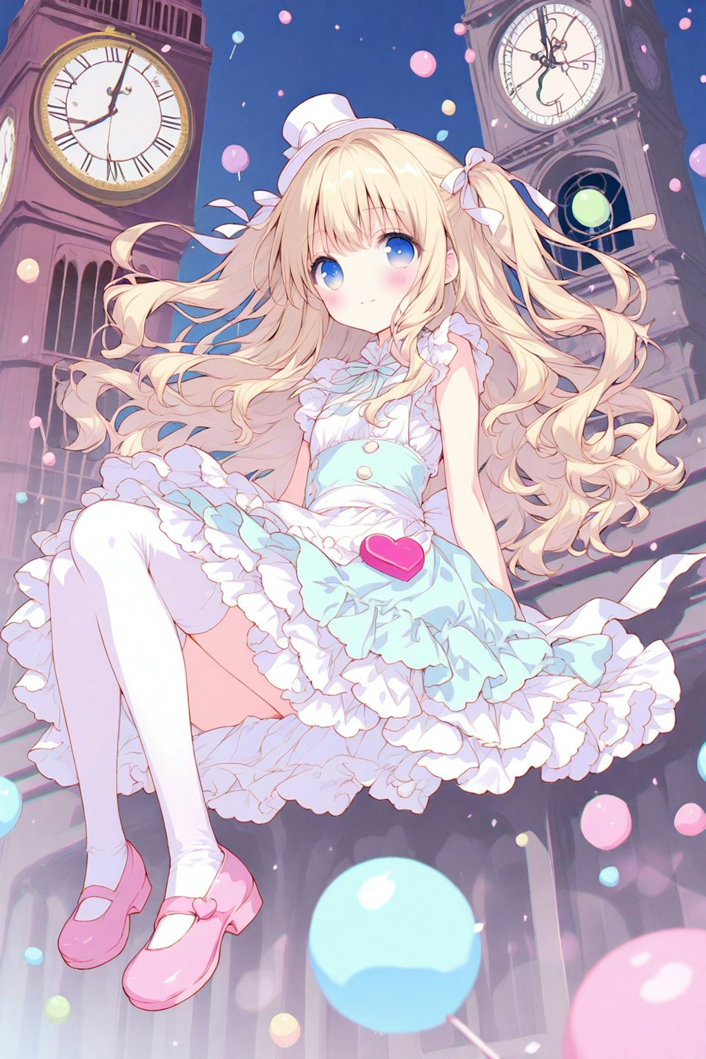 時計台の少女