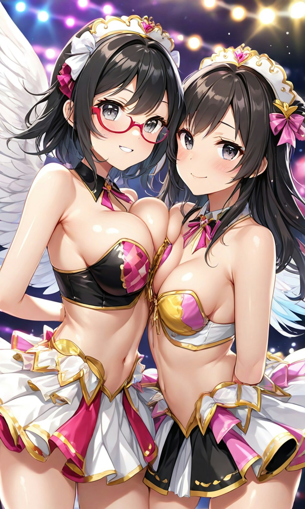 眼鏡と翼とドレスとアイドルと